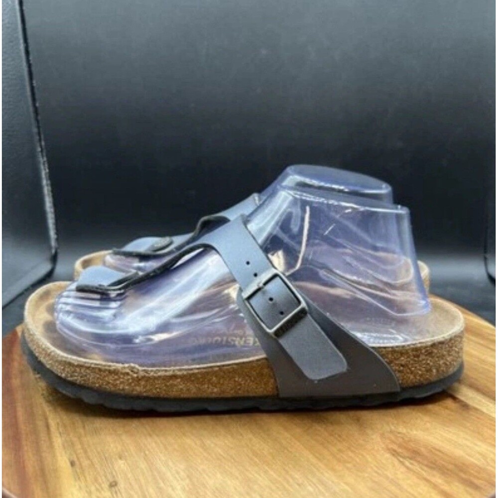 Birkenstock Gizeh Women’s Size 7 Sandals Birko-Flor Navy Blue Shoes